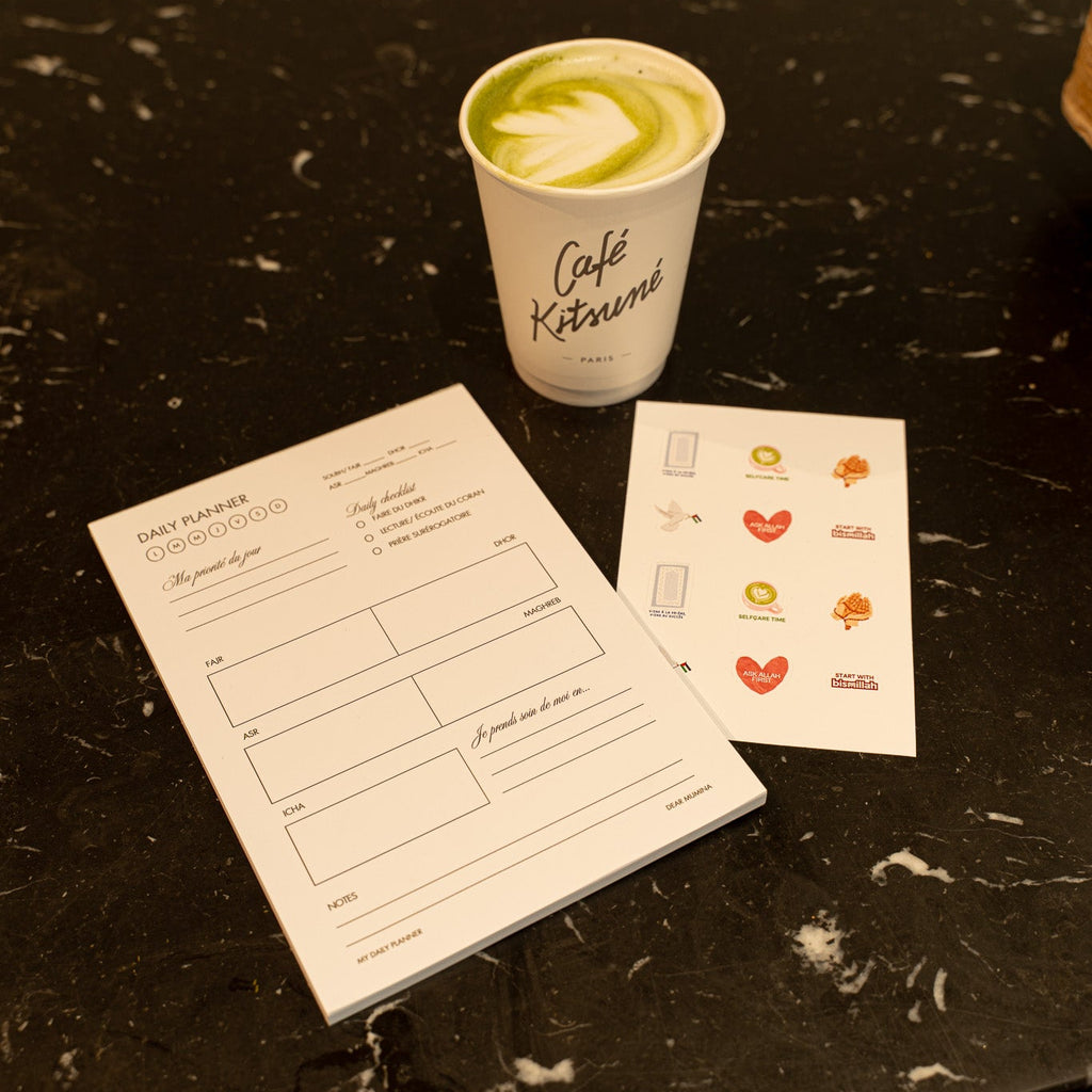 Daily planner : S'organiser autour des prières